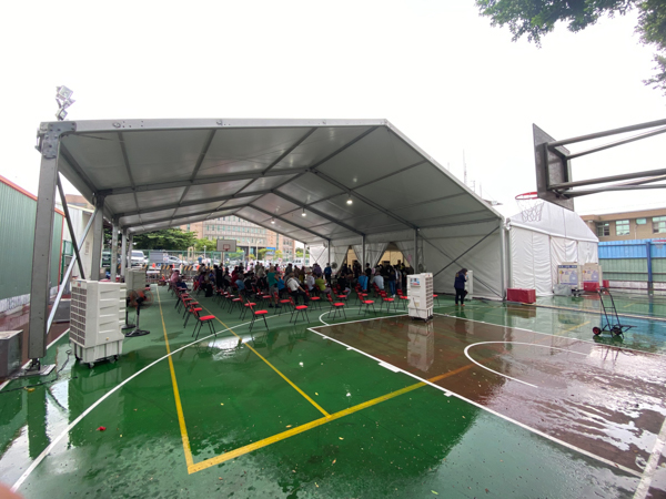 2021.09_防疫篷房帳佈置